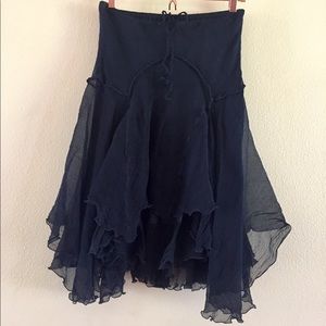 Max Studio silk skirt